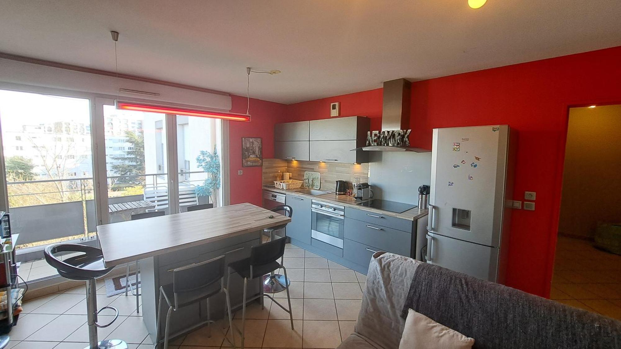 Appartement Cosy 3 Pieces Avec Garage Privatif Saint-Priest  Kültér fotó